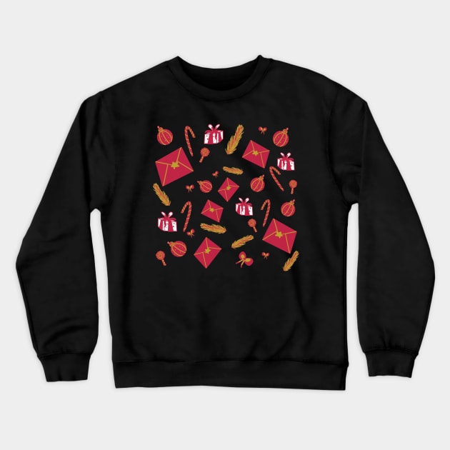 Christmas pattern Crewneck Sweatshirt by Xatutik-Art